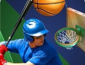 <b>2in1 baseball and basketball</b>